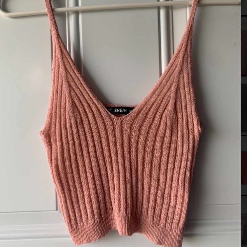 Knitted tank top